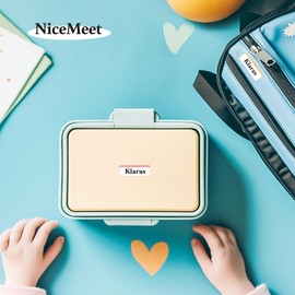 NIIMBOT Name Stickers Children's School for School Supplies and Pens, Labels for D11/D110/D101 Label Printer, Waterproof Name Tags for Nursery and School (Meeting)