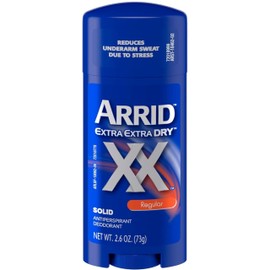 Arrid XX Regular Scent Extra Extra Dry Solid Anti-Perspirant Deodorant 2.6 oz (Pack of 6)