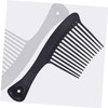 SAFIGLE 2Pcs Wide Tooth Comb Set for Curly Hair Styling