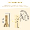 Aigemsi (2-Pack) RP75137 Shower Valve Extension Kit for 3 and