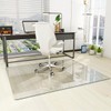 [Tempered Glass] 46" x 55" Glass Chair Mat, Heavy Duty