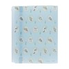 Sunstar Stationery mofusand Clear File with Band Light Blue S2139340
