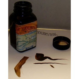 Polar Brown 4.5 oz Bottled Ink with Free FP by Noodlers Ink