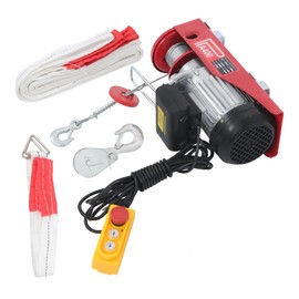 kimllier 880LBS Electric Hoist PA400 14FT Wired Remote Control Lifting Electric Crane 110V 13FT Lifting Sling 980W Lifting Height 20-40FT