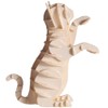 Fridolin 3D Paper Model Cat White