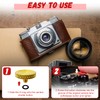 Ergonomic Camera Shutter Button,4 Pcs Copper Soft Shutter Release Button,