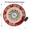 1PZ 2QX-SG6 Recoil Starter Pull Start Replacement for Honda GX340