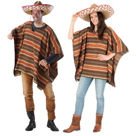 KarnevalsTeufel.de KarnevalsTeufel Poncho "El Sancho" Mexikaner Fasching Karneval