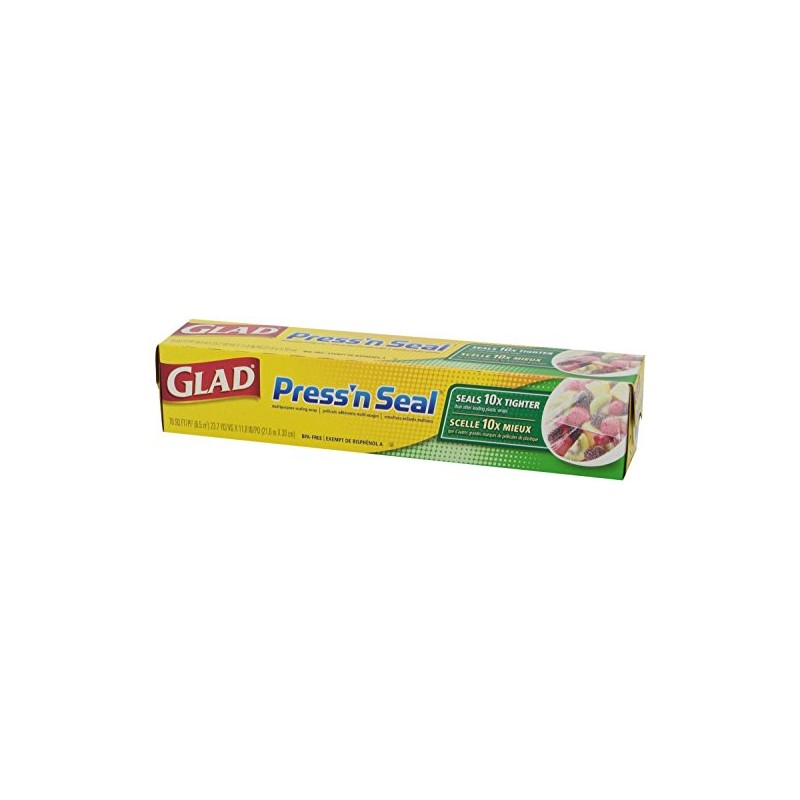 GLAD Press'n Seal Multi Purpose Sealing Wrap 70-Foot Roll (21.6