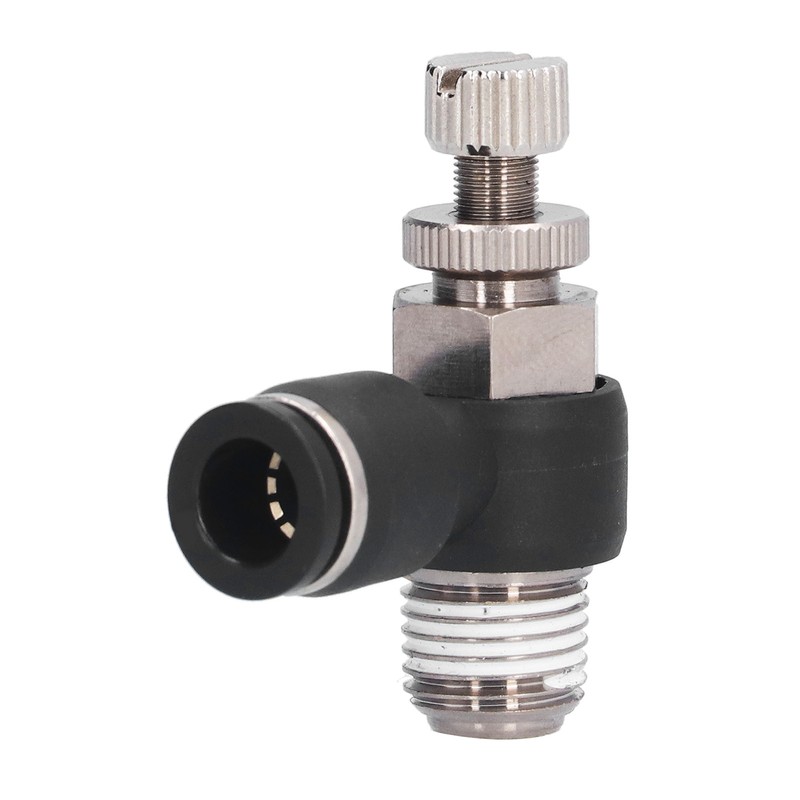 L Type Right Angle Throttle Valve Quick Fitting Convenient Elbow
