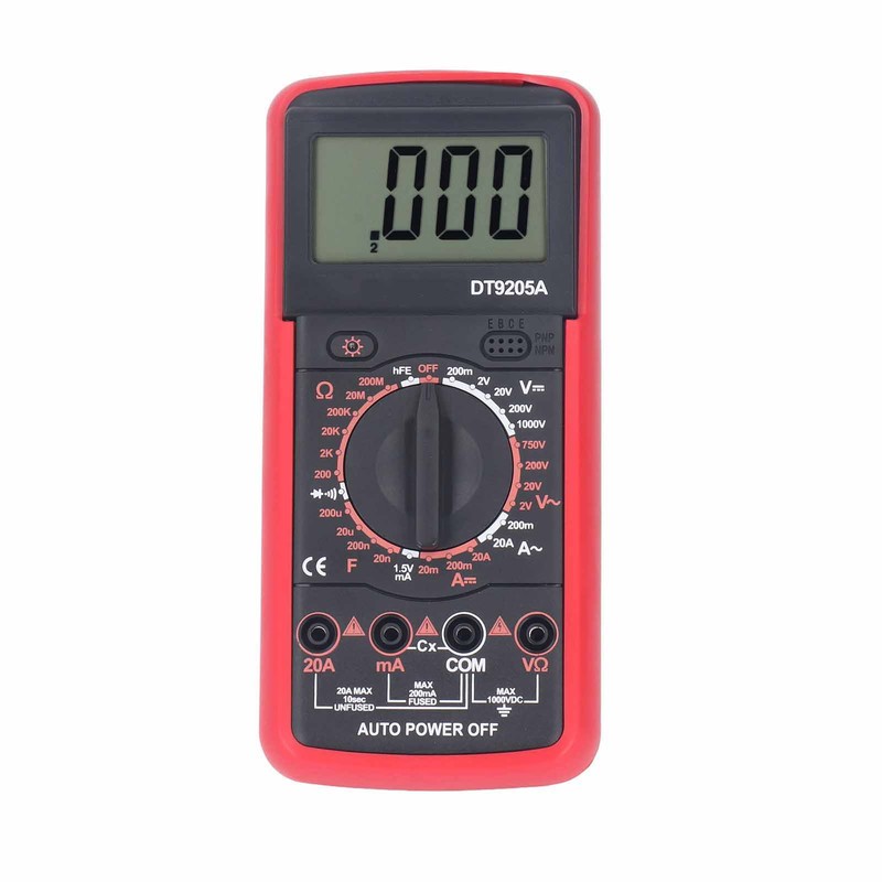 Digital Multimeter Electrical Voltage Tester Set High Accuracy Multifunctional Multi