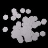 POFET 500pcs Hexagon English PAPER PIECING Quilting Templates Craft -