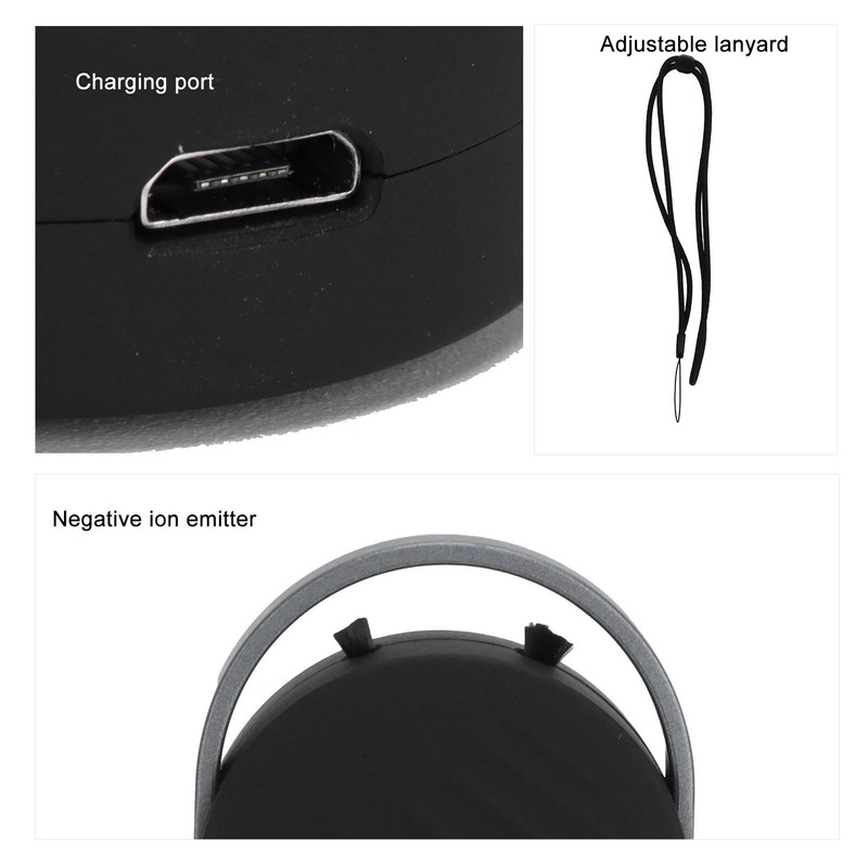 Mini Hanging Neck Negative Ion Air Purifier Portable Necklace Purifier