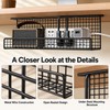 Under-Desk Cable Management Tray for Cord & Power Strip Storage