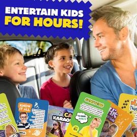 WELL BALANCED WELL BALANCED Road Trip Games - 55 Fun Car Games for Kids and Adults