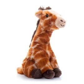 The Petting Zoo Giraffe Stuffed Animal Plushie, Gifts for Kids, Wild Onez Babiez Zoo Animals, Giraffe Plush Toy 6 inches