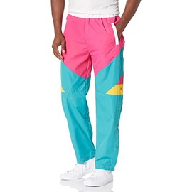 Funny Guy Mugs Tearaway Pants - Premium Breakaway Pants - Retro Windbreaker Pants (Like Totally, Medium)