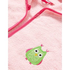 Playshoes Unisex Children's Terry Towelling Bathrobe, Dressing Gown, owl