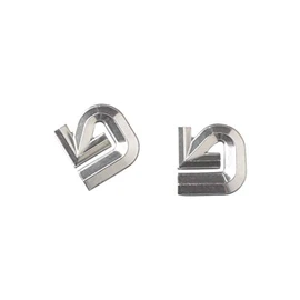 Burton Aluminum Logo Mats Silver