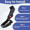 ecocstm 2 PCS Car Adjustable Grab Handles, Car Accessories Handle