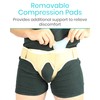 Vive Hernia Belt - Hernia Support Truss for Single/Double Inguinal