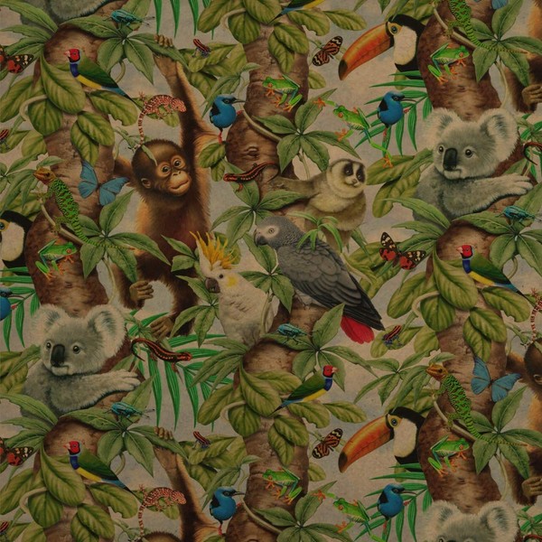 GRAPHICS & MORE Animal Tree of Life Monkey Koala Toucan