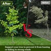 Tree Stakes and Supports, Heavy Duty Tree Stakes Kit Include