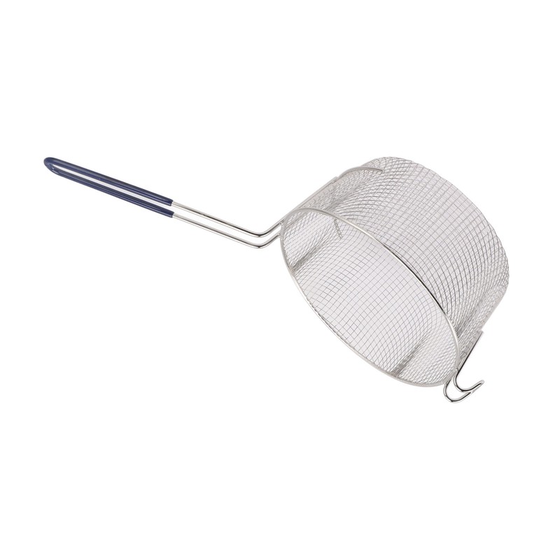 Frying Basket Stainless Steel Long Handle Reusable Rust Resistant Fry