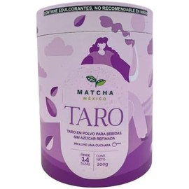 Taro Para Bebidas 200g Sin Azúcar Refinada Ni Lácteos. Polvo para Bebidas y Frappes  Matcha México