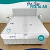3-in-1 Fitted Sheet Attached Bed Bridge Twin (XL) to King