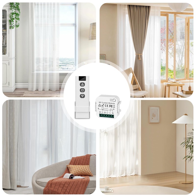 Nizirioo Wireless Roller Shutter Control Retrofit Set: Roller Shutter Motor