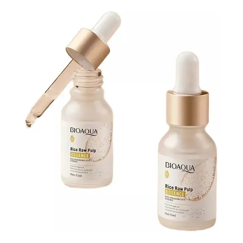 Serum Arroz Ácido Hialurónico Reduce Poros Aclara Bioaqua