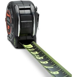 Lufkin Shockforce G2 - Cinta magnética Nite Eye de 25 pies, LM1225B-02