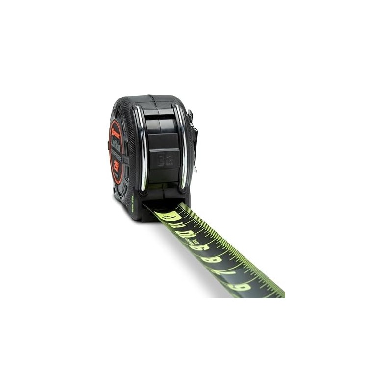 Lufkin Shockforce G2 - Cinta magnética Nite Eye de 25
