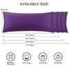 PiccoCasa Body Pillow Cover, 100% Cotton, Envelope Shape, Pillowcase, Life