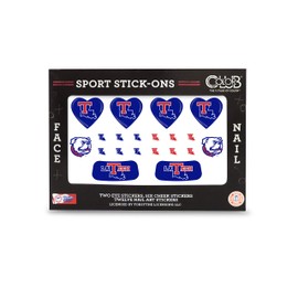 Color Club Sport Stick-Ons, Louisiana Tech, 20 pc