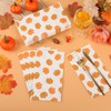 100Pcs Pumpkin Guest Napkins Fall Decor Pumpkins Paper Napkin Thanksgiving