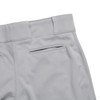 CHAMPRO boys Triple Crown Polyester Knicker, Grey, Small US