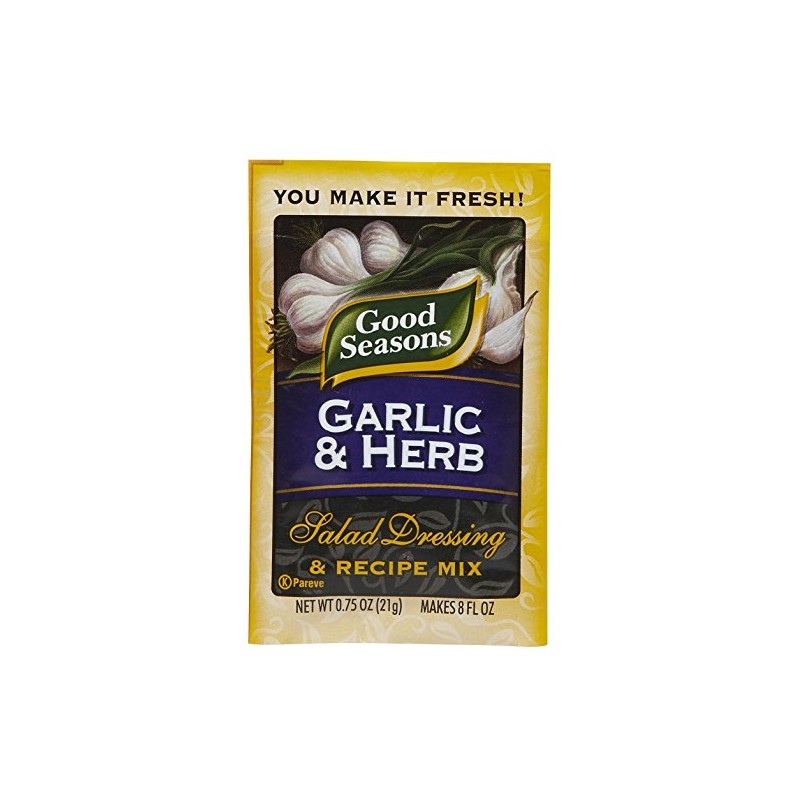 Good Seasons Garlic & Herb Dressing & Recipe Seasoning Mix,