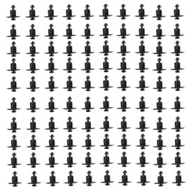 Aintier Car Plastic Clips Mixed Car Push Retainer Clips WX68DX9-AA 100 Pcs