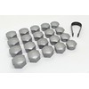 WHEEL NUT COVERS FOR VOLVO S60 S80 S90 V60 V90