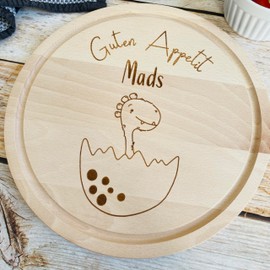Kinderschneidebrett mit Gravur | personalisiertes Schneidebrett für Kinder | Kinderbrettchen mit Namen