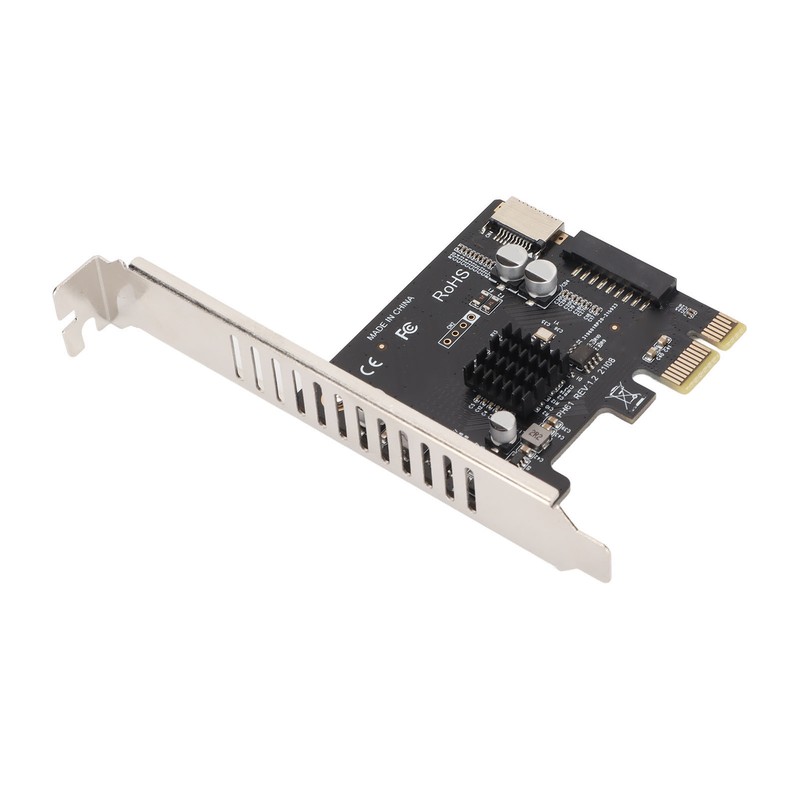 Expansion Card PCIE to USB 19Pin Good Conductivity One Piece