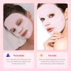 4PCS Bio Mascarilla Colageno, Antifaz de Gel para Cara, Mascarilla
