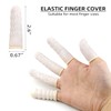 100 Pcs Finger Cots Disposable Latex Finger Protector Fingertips Protectors