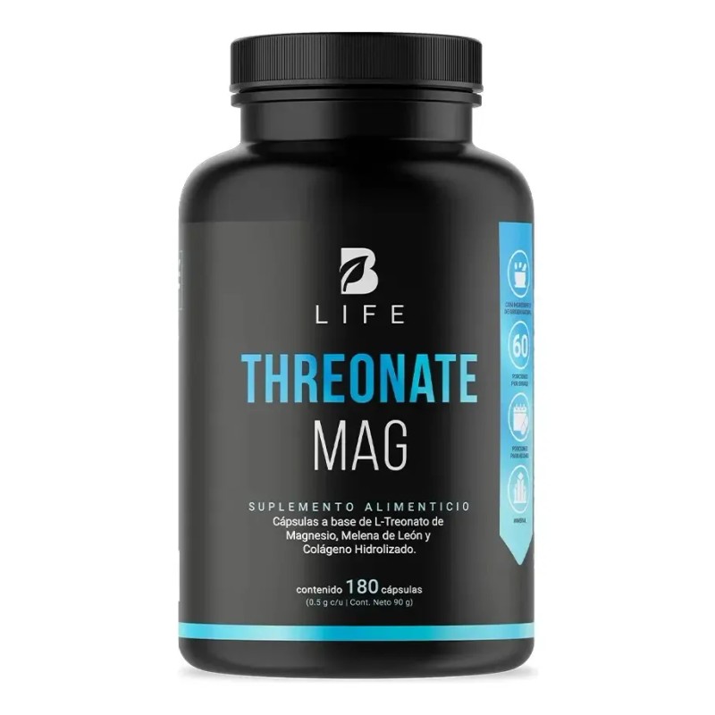 Suplemento Magnesio 90g 180 Capsulas blife