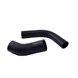 SUKATC D124950 D124951 Upper Lower Radiator Hose Kit Compatible with Case 1840 1845C Skid Steer Loaders