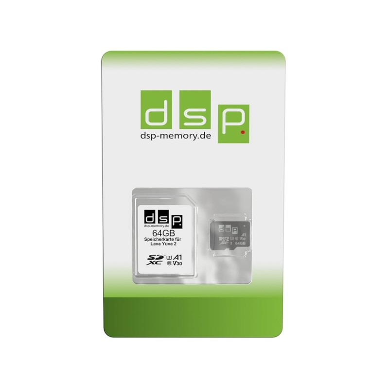 64 GB Memory Card for Lava Yuva 2 (A1, V30,