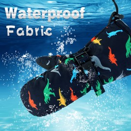 BAVST Winter Kids Waterproof Gloves for Boys Girls Snow Ski Toddler Baby Mittens Outdoor for Infant Teens 1-5T