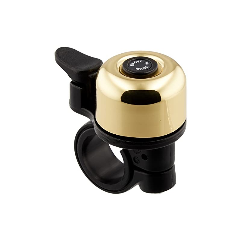 Ogi Industry Bicycle Bell OH-1200B Match Bell, Brass, Gold